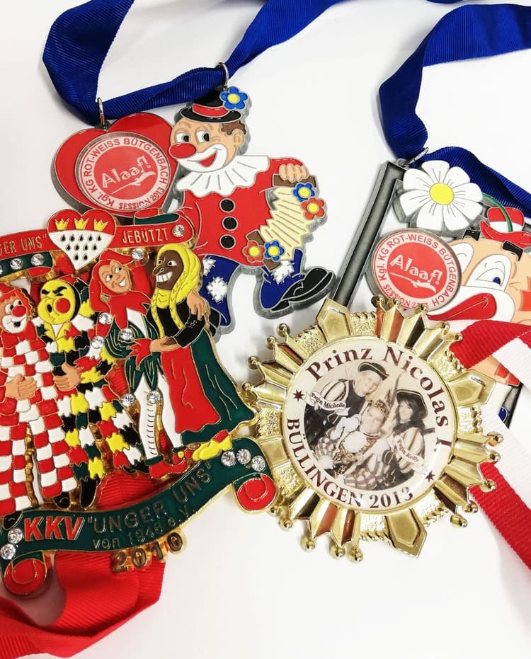 Médailles personnalisées pour carnaval et événement